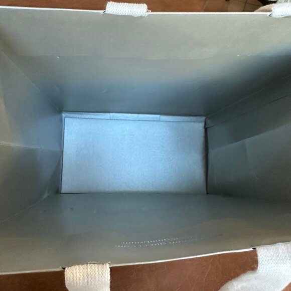 Gucci Silver Paper Shopping Bag with Ribbon - Picture 10 of 12